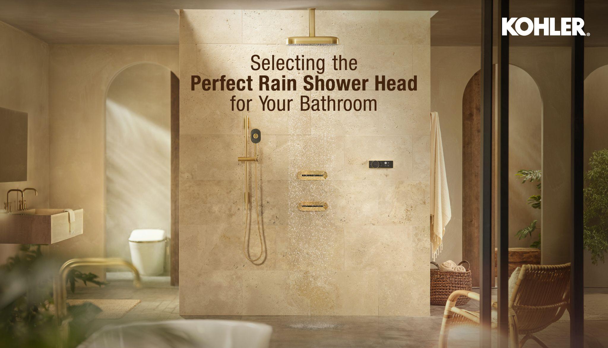 Selecting the Perfect Rain Shower Head for Your Bathroom