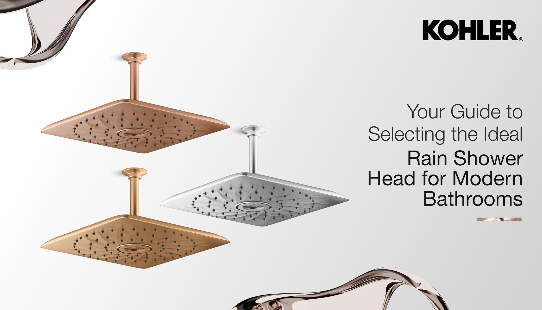 Your Guide to Selecting the Ideal Rain Shower Head for Modern Bathrooms