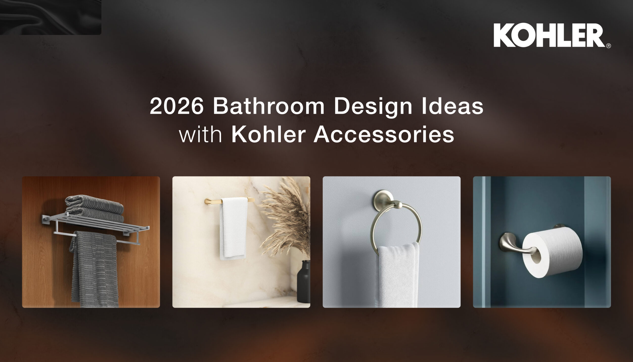 2026 Bathroom Design Ideas with Kohler Accessories