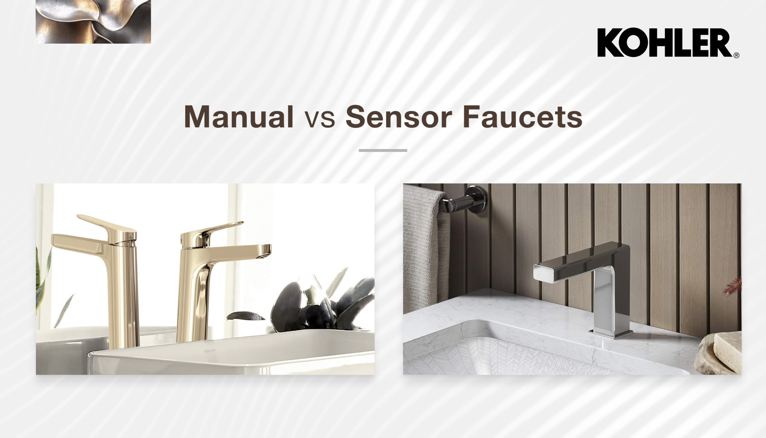 Manual vs Sensor Faucets: Which One Is Better for Your Bathroom