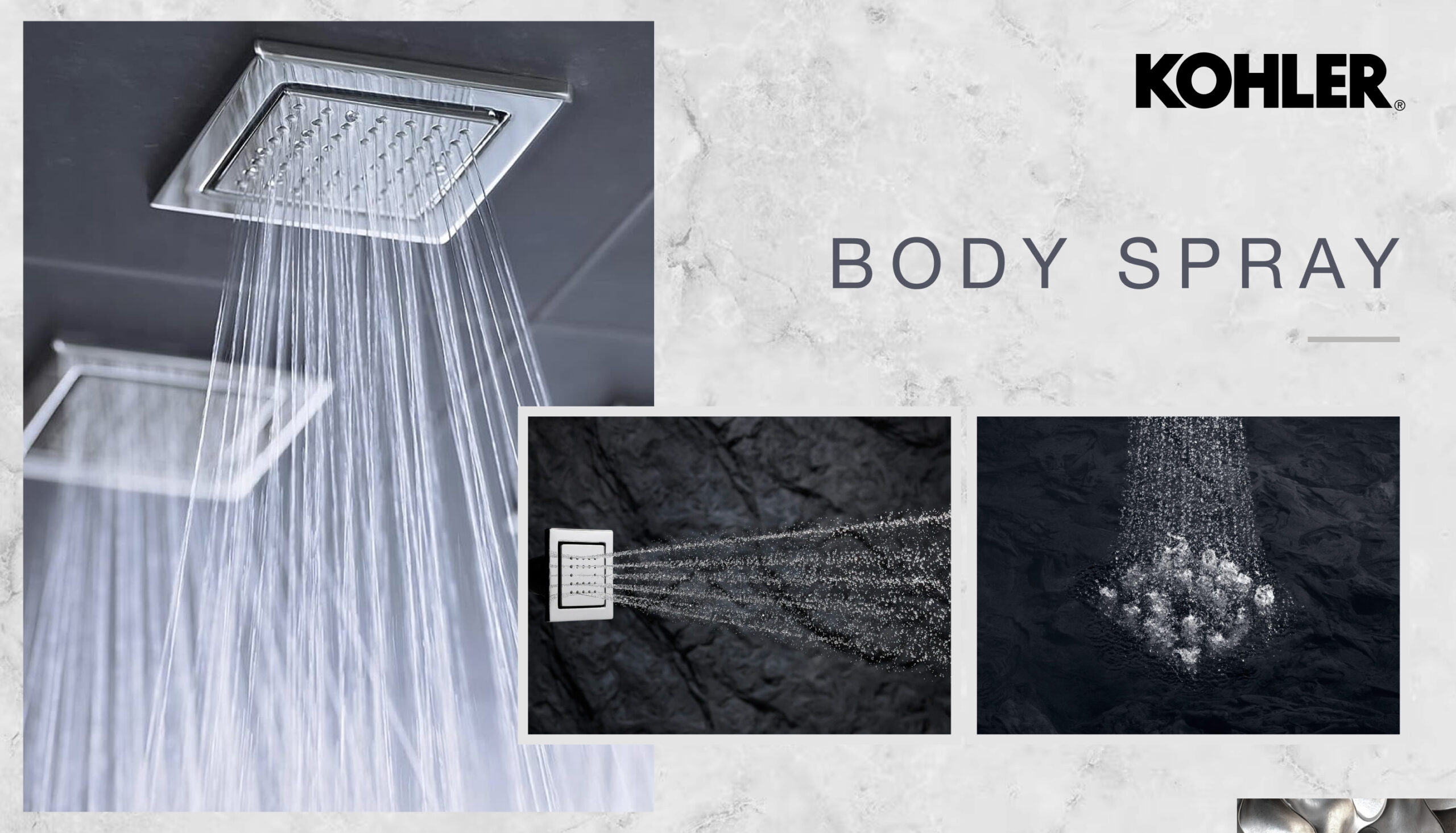 What to think about before you put in shower body sprays?